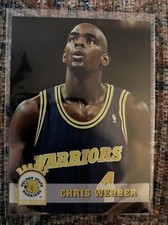 (HOF) 1993-94 NBA Hoops #341 Chris Webber RC Michigan/Warriors #1 Pick