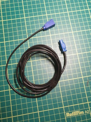 Fakra Typ C GPS Antenne Verlängerungskabel 2,5m Buchse auf Stecker für Citroen Peugeot