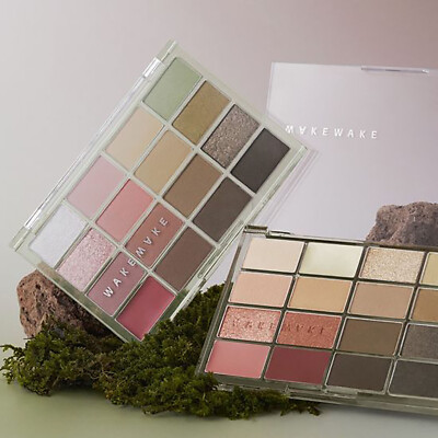 WAKEMAKE Soft Blurring eye Palette 14g IKKI BROWN 24 F/W 2colors K