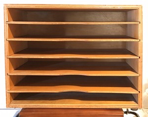 Old vintage Wood Storage Mail Divider eBay Old vintage Wood Storage Mail Divider eBay