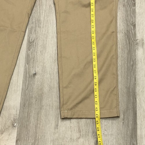Pantaloni cargo True Religion uomo 36 tasche marroni con patta hip hop streetwear larghi - Foto 7 di 8