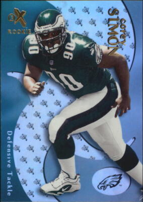 2000 E-X #102 Corey Simon RC/1500 - NM-MT