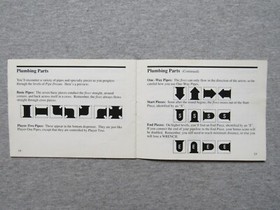 Pipe Dream manual only - no game .... NES Nintendo 