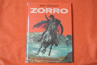 Livre WALT DISNEY'S ZORRO A big Golden Book 1958