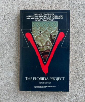 V The Florida Project by Tim Sullivan Jr 1985 Paperback First Print Vintage