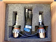 Zoncar H7 LEB Bulbs (Set of 2) - Brand New.      [B]