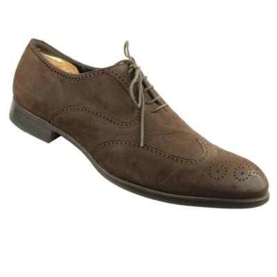 FRATELLI ROSSETTI Oxfords Dress Shoes Sz. 11 Suede Dark Brown