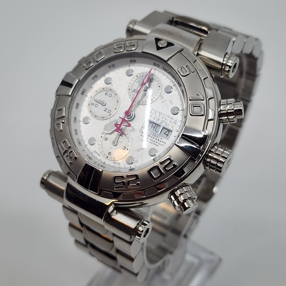 VG++ Invicta 10488 Subaqua Reserve Noma I Meteorite Swiss Made