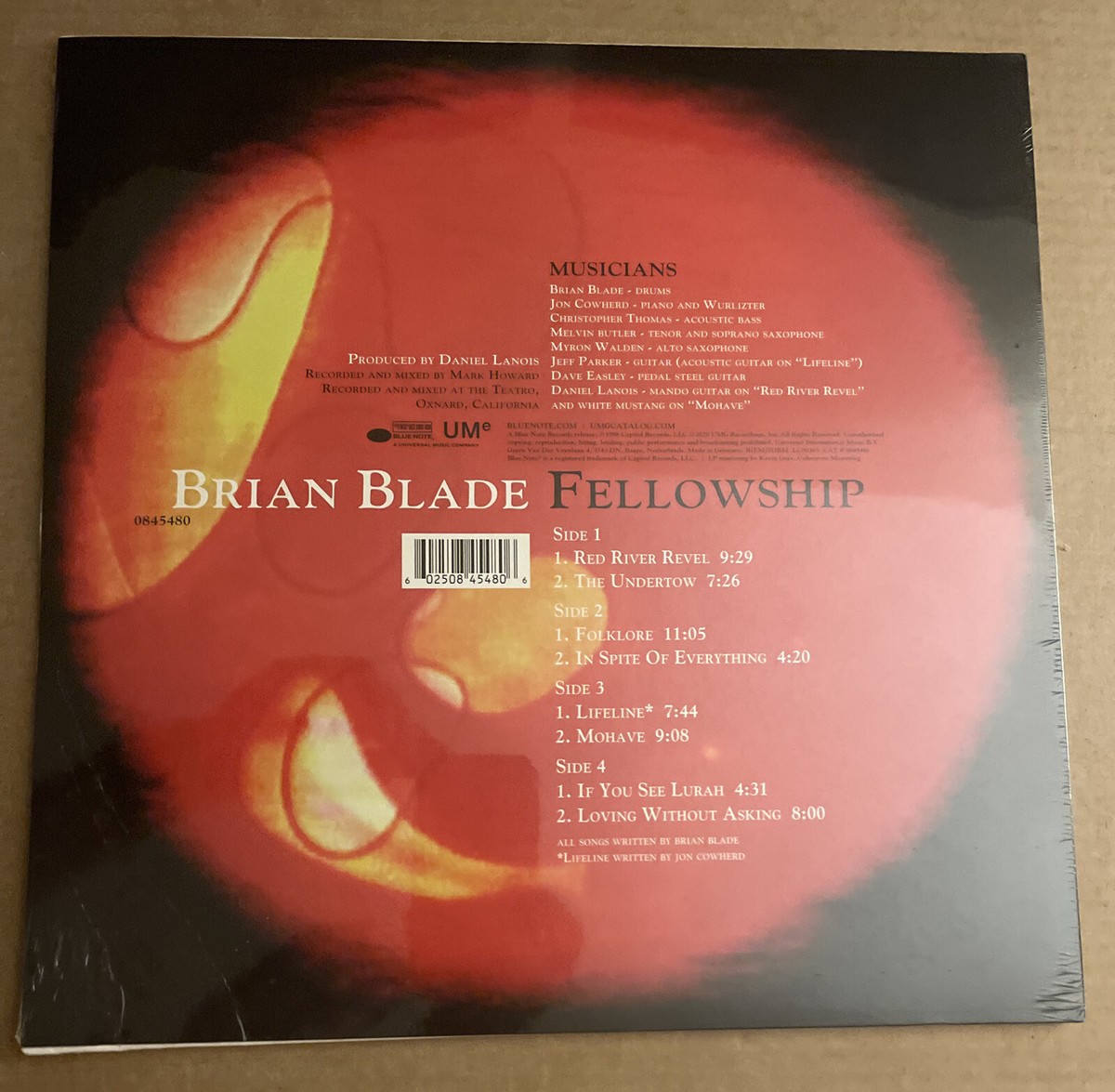 英2LP Brian Blade Fellowship Brian Blade Fellowship 0845480 Blue Note /00520 英2LP Brian Blade Fellowship Brian Blade Fellowship 0845480