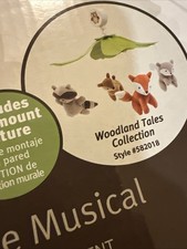 Lambs Ivy Woodland Tales Multicolor Forest Animals Musical Baby Crib Mobile