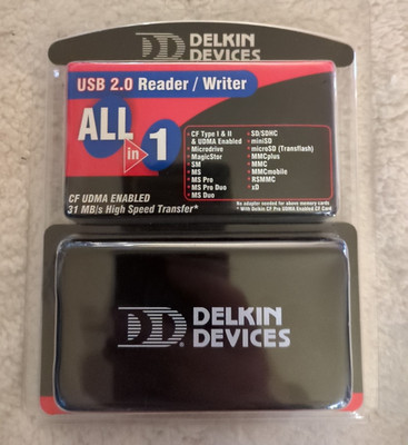 Delkin Devices 18-in-1 USB 2.0 Flash Memory Card Reader