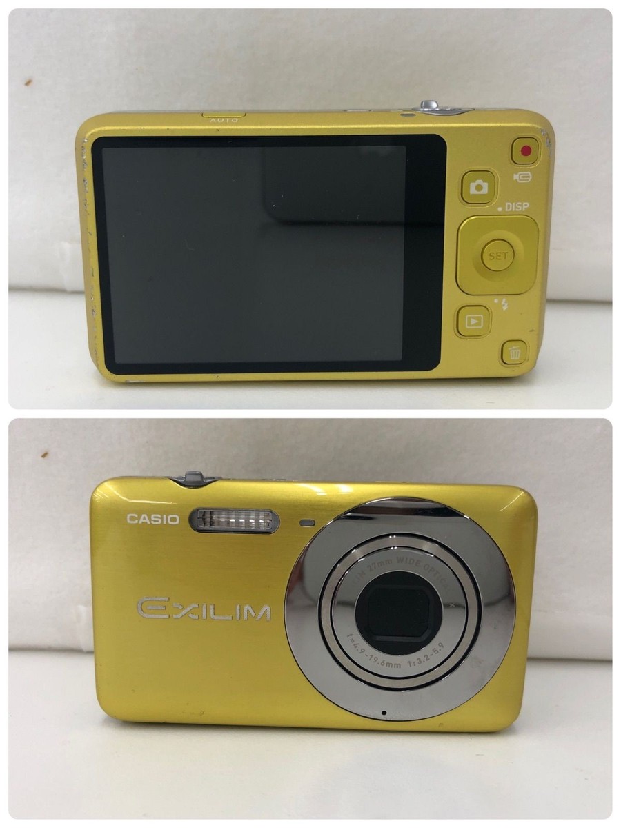 CASIO EX-Z800 コンパクトデジタルカメラ イエロー EXILIM CASIO