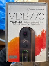 Alarm.com ADC-VDB770-BZ Design Studio Series Touchless Video Doorbell Camera