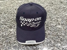 Vintage Choko Snap On Racing Blue & Gray Baseball Hat New