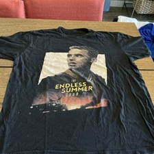 Logic Concert Tee The Endless Summer Tour T-Shirt Black Rap Music-READ
