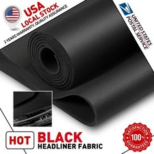 Automotive Flat Knit Headliner Fabric with 3/16 Foam Backing Upholstery Material