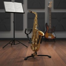Alto Tenor Sax Stand Easy Assembly Foldable S...