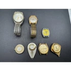 Vtg Lot of 7 Men's Women's Watches Gold & Silver Tone Brut Timex Armitron & More