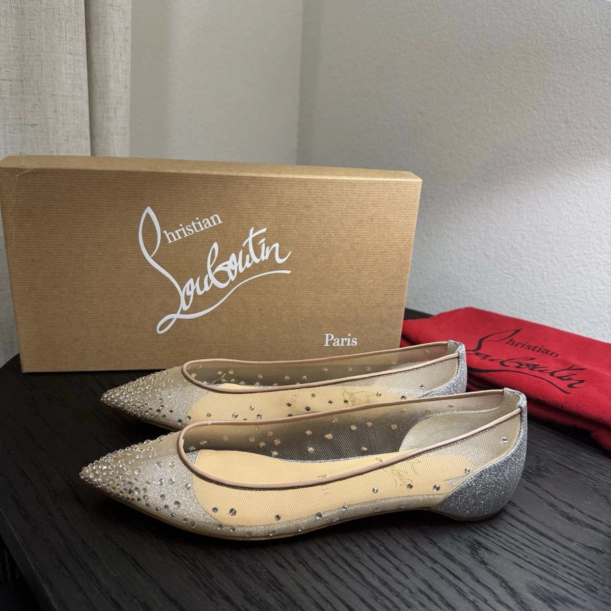 Christian Louboutin Strass Flats for Women for sale | eBay