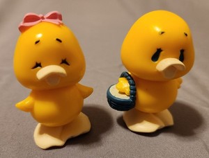 Vintage American Greetings 1990s Easter Chicks Set of 2