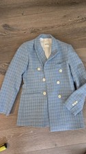 Sandro Blazer Bleu Size 34 NWT WOMEN