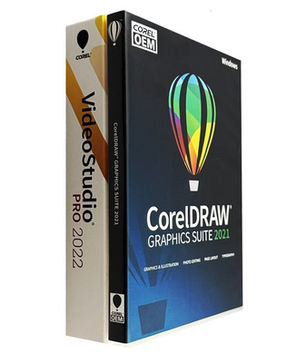 #ad Video Studio Pro 2022 and CorelDraw Graphics Suite 2021 Bundle Boxed Versions $98.43