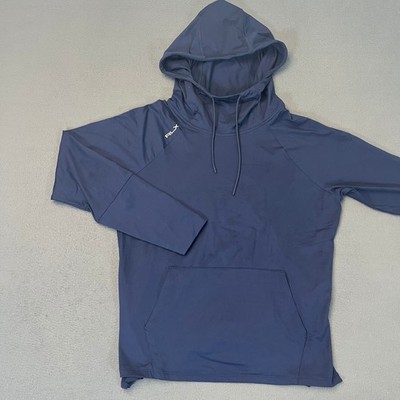RLX Ralph Lauren Men's Medium Navy Blue Performance Wicking Hoodie Sweatshirt