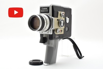 CANON　Single-8 518 Exc+5 w/ Case] Canon Single 8 518 SV Auto Zoom 8mm Film