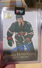 2022-23 Upper Deck the Cup - Signature Renditions Matt Boldy #SR-BO