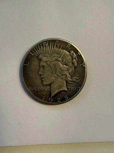 1928 Peace Dollar VERY FINE - Key Date, Scarce!!