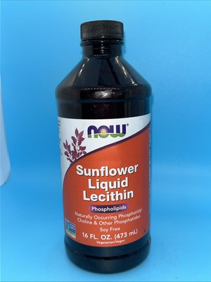 NOW Foods Sunflower Liquid Lecithin - 16 oz