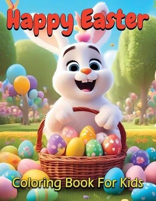 Happy Easter Coloring Book for Kids by James Mwangi Paperback Book