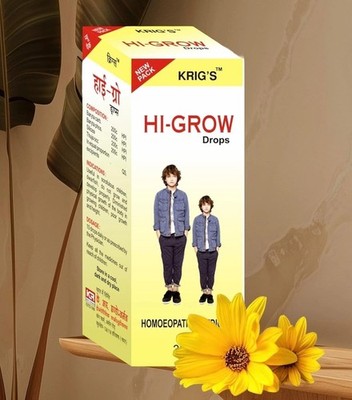 KRIG'S Hi Grow Drops Homeopathy 30ml (Pack of 1 Bottles)
