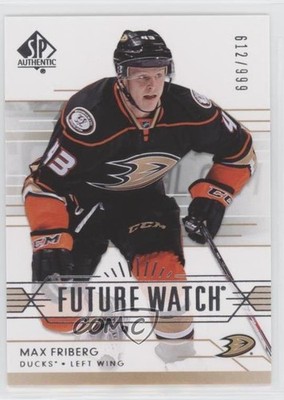 2014-15 SP Authentic Future Watch 612/999 Max Friberg #224 Rookie RC x6g