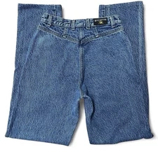 Rocky Mountain Jeans Women’s 27x32 Bareback Western Stonewash Denim 90’s