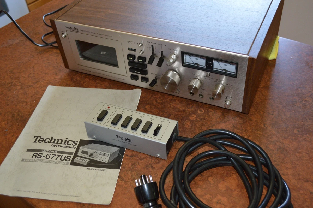Technics Rs In Vintage Cassette Decks for sale | eBay