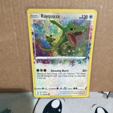 Pokémon Rayquaza Amazing Rare Holo Card 120 HP Vivid Voltage 138/185