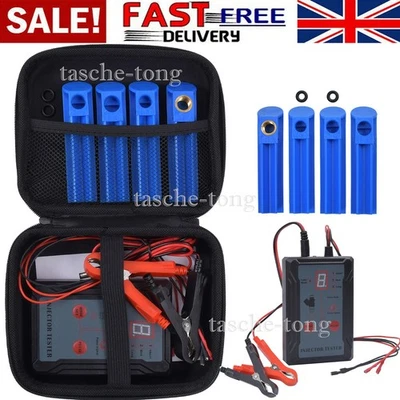 Fuel Injector Tester Cleaner DIY Cleaning Tool Kit 8 Pulse Modes 4 Test Leads - Image 1 of 4