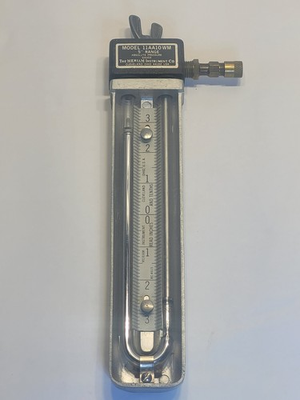 #ad MERIAM INSTRUMENT 11AA10WM 5quot; Range MADE USA ABSOLUTE PRESSURE GAUGE $65.00