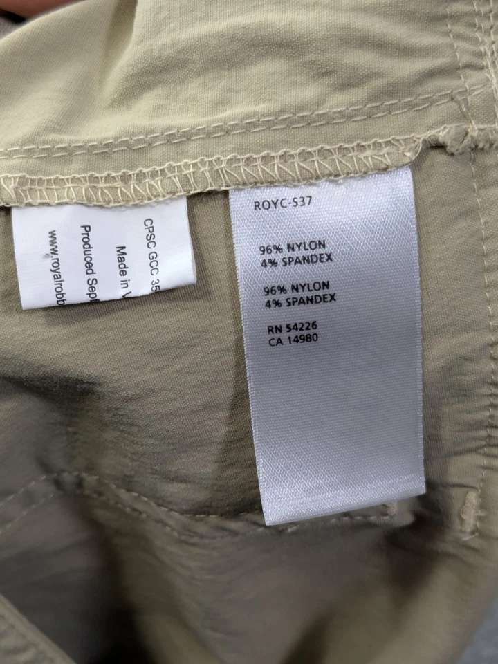 Falda Royal Robbins Discovery para mujer 6 bolsillos de carga tostados senderismo elástica Foto 4 de 4