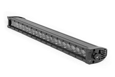 Rough Country Black Series Led Light Bar Amber Drl 20 Single Row