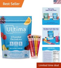 Keto-Friendly Electrolyte Drink Mix - Variety, 20 Convenient Stickpacks