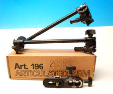 BOGEN MANFROTTO 196 2935 PHOTOGRAPHY ARTICULATED ARM W/CAMERA MOUNT BRACKET NEW