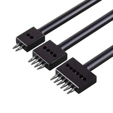 3Pcs Prong Punch Tool Set for Leather Crafts, 2/4/6 Prong Round Hole Tooth Pu...