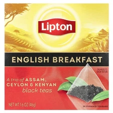 English Breakfast Black Tea, 20 Pyramid Tea Bags, 1.6 oz (46 g)
