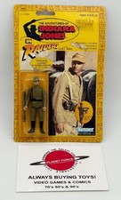 1982 Indiana Jones in German Uniform Soldier Outfit MOC Vintage Kenner Figure