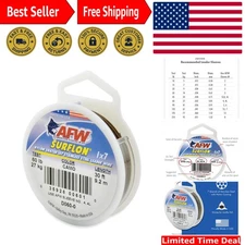 Surflon Nylon Coated 1x7 Stainless Steel Leader Wire - Fishing Leader Line fo...