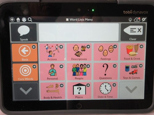 Tobii Dynavox I-110 Communication Aid Device Touch Screen Tested Works READ