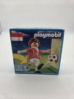 Playmobil Set 4713 - FußBallspieler Aus Niederlande - RaritäT 2005 - Neu Ovp