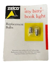 (2) REPLACEMENT BULBS FOR ITTY BITTY BOOKLITE ITTY BITTY BOOKLITE 1.44W 4.80V -